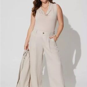 Torrid Studio Jersey Drape Neck Tank